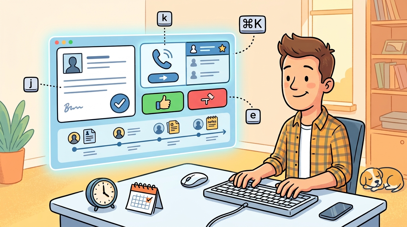 Open a task, and the work is already in it