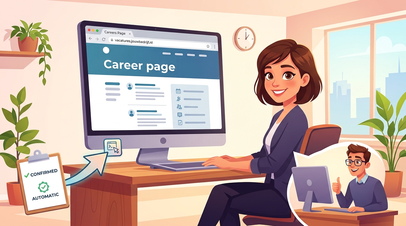 Your own careers page on your own domain