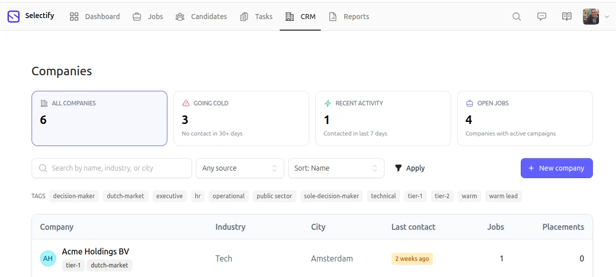 crm screenshot